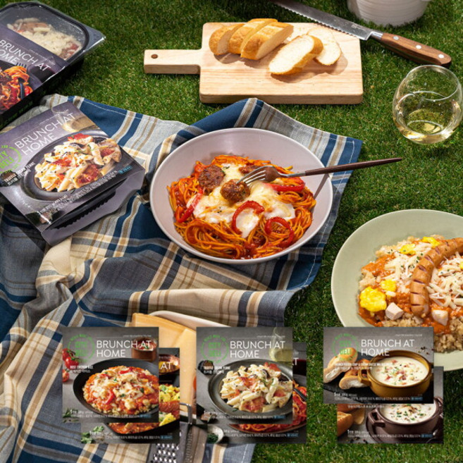 [삼립] 시티델리 브런치앳홈 6종 2개 택(양송이크림스프/감자크림스프/볼로네제/크림펜네/커리라이스/로제치킨라이스), 상세 설명 참조, 선택:미트볼 볼로네제+로제치킨라이스, 상세 설명 참조