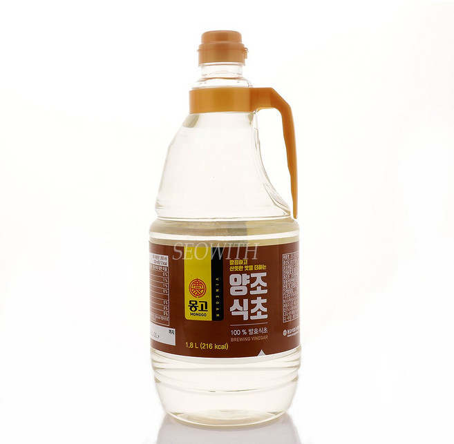 마산몽고 몽고 양조식초 1800ml X 2개/무료배송/100% 발효식초/깔끔하고 산뜻한 맛을 더하는, 2개, 1.8L