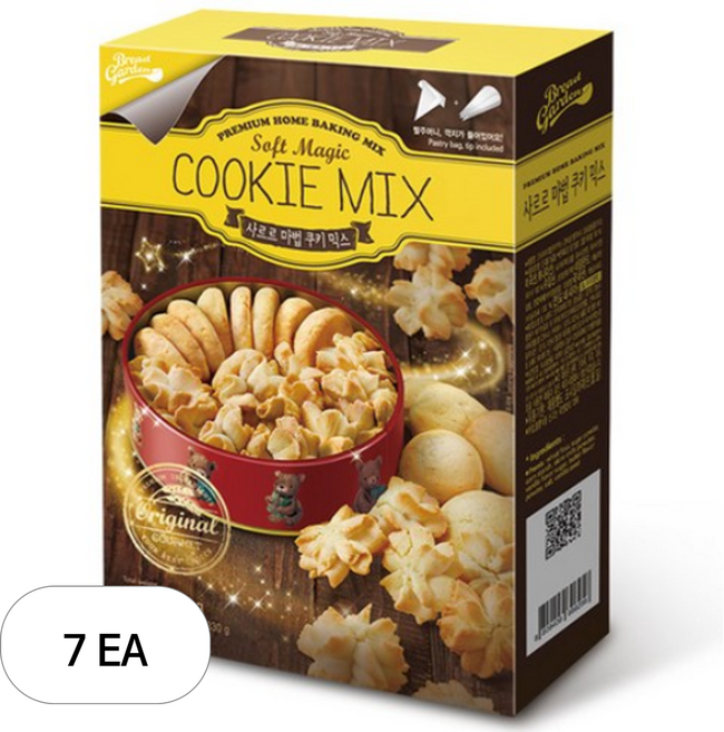 브레드가든 사르르 마법 쿠키 믹스, 330g, 7개