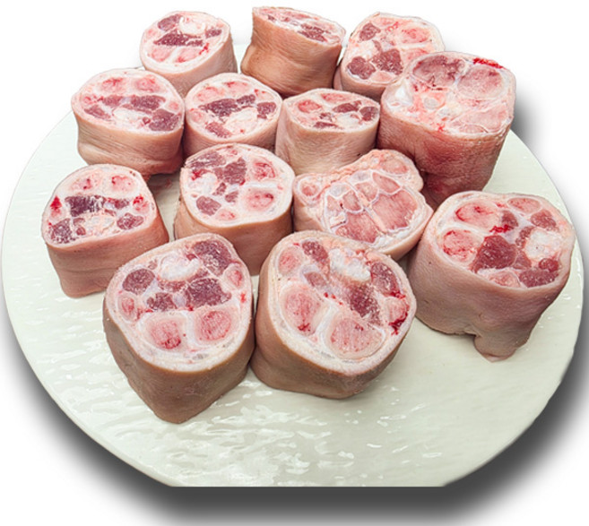 미트애/미트kg 손질된 돼지 미니족발 미니족 컷팅, 2kg, 1개