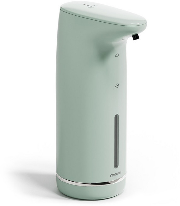 무아스 밀키 소프트버블 자동 손세정기 디스펜서, 1개, 민트