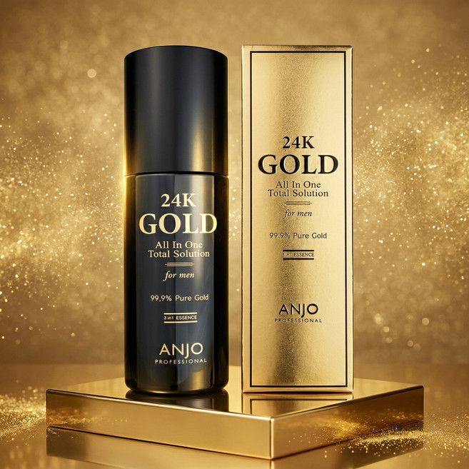 정품 앙쥬 24K골드 주름미백 남성 올인원 에센스, 1개, 200ml