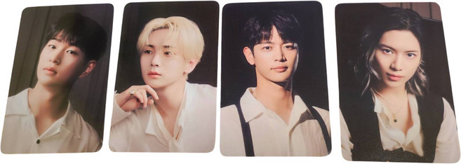 SHINee 2022 Season's Greetings Photo Card, 咖啡色, SHINee 年曆周邊官方紀念小卡 4張成套組