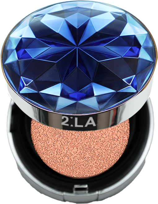 [면세점 브랜드] 투라 토닝 블랙 쿠션 팩트, 블루 21호, 1개