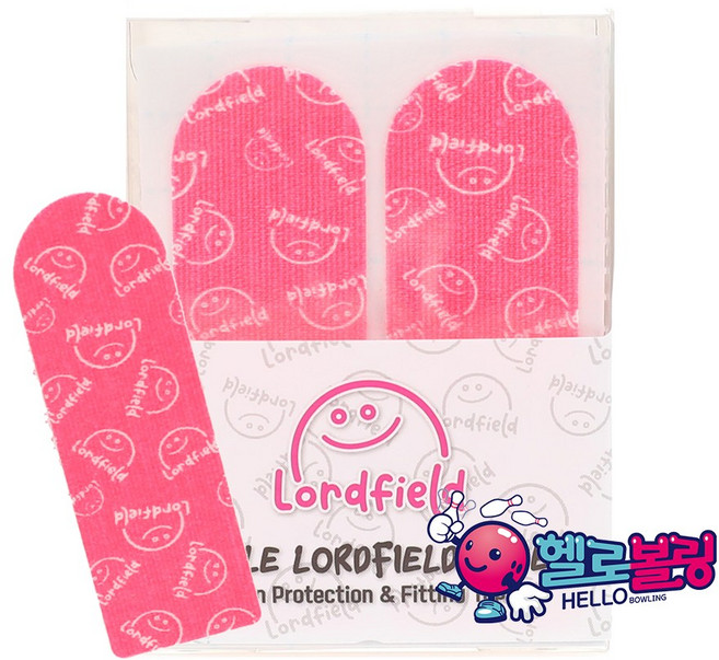 로드필드 스마일 엄지 프리컷 테이프 핑크 [ 40매입 ] / 3가지 타입 / 엄지 타이밍 테이프 / 엄지 홀 사이즈 조절 / 엄지 타이밍 조절 / 그립력 향상 제품, 1개