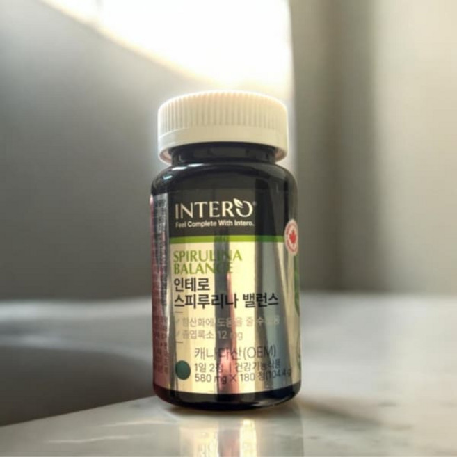 인테로 스피루리나 밸런스 스피룰리나 피코시아닌 180정 1개, 1