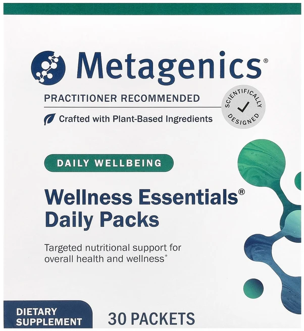 Metagenics Wellness Essentials® Daily Packs 30 Packets, Metagenics, Wellness Essential, 1개 - 쿠팡