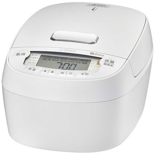 Tiger虎牌 壓力 IH 電子鍋 JPV-X100, 白色, JPV-X100-WO