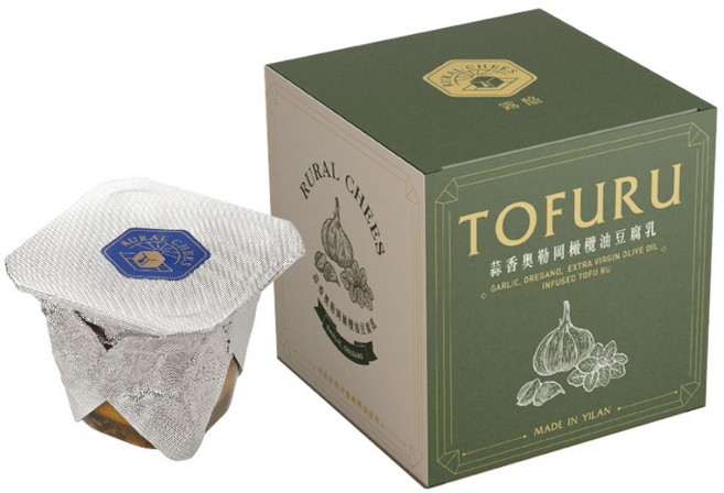 露酪 蒜香奧勒岡橄欖油豆腐乳, 30g, 1個