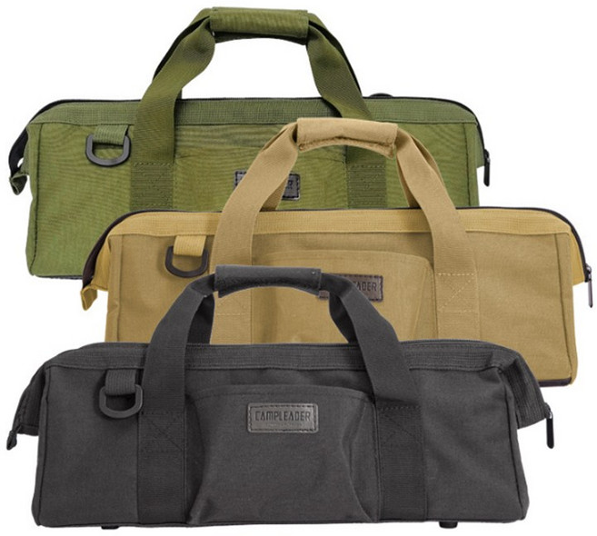캠핑 단조팩가방 팩가방 공구수납가방 멀티가방, 카키, 1개