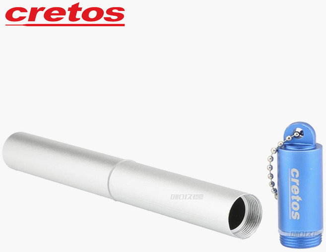 CRETOS 알루미늄 텅스텐봉 케이스 용접봉 보관통, 청색, 1개