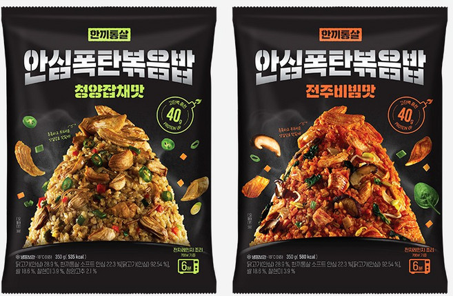한끼통살 안심폭탄볶음밥 전체 혼합 5개입, 5개, 350g