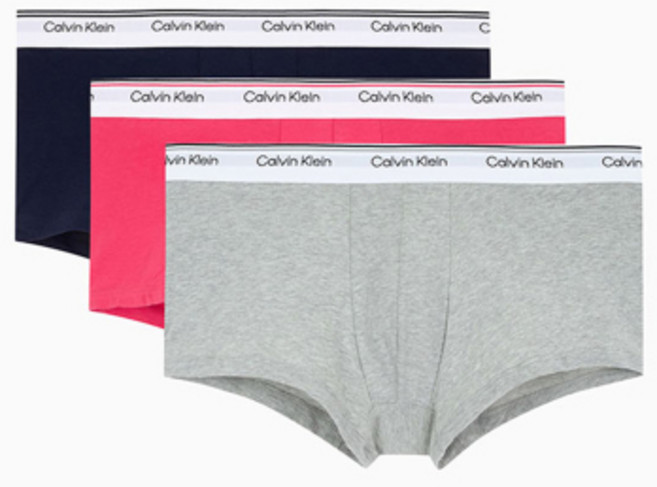 켈빈클라인 Calvin Klein CALVIN KLEIN UNDERWEAR 남성 밸런스 로우 라이즈 트렁크 3PK_NP2765OZLK 417564 NP2765OZLK