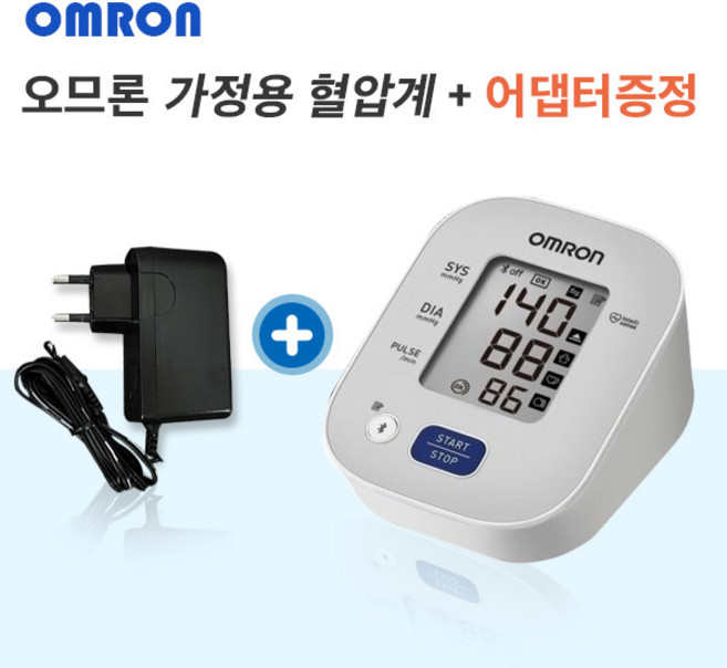 오므론 혈압계 + 오므론아답터 세트 팔뚝형, 1개, HEM-7141T1