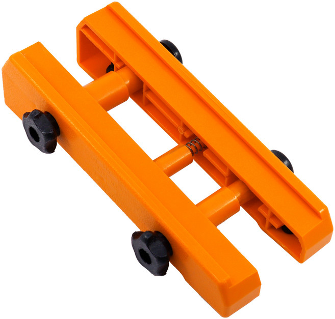 철마 숫돌받침대 칼갈이 숯돌 거치대 고정대 홀더, 오렌지, 1개