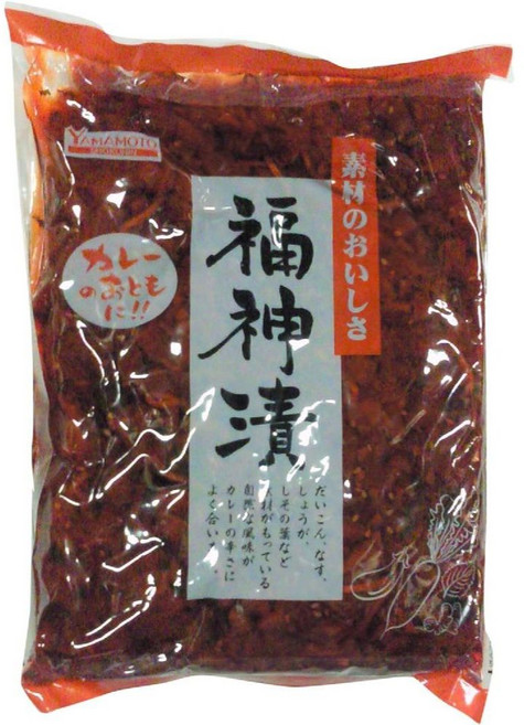 야마모토 후쿠진즈케 절임 무 장아찌 츠케모노 1kg, 1개