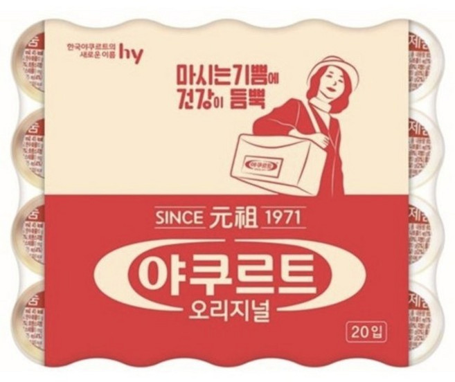한국야쿠르트 오리지널 야쿠르트 65ml 60개