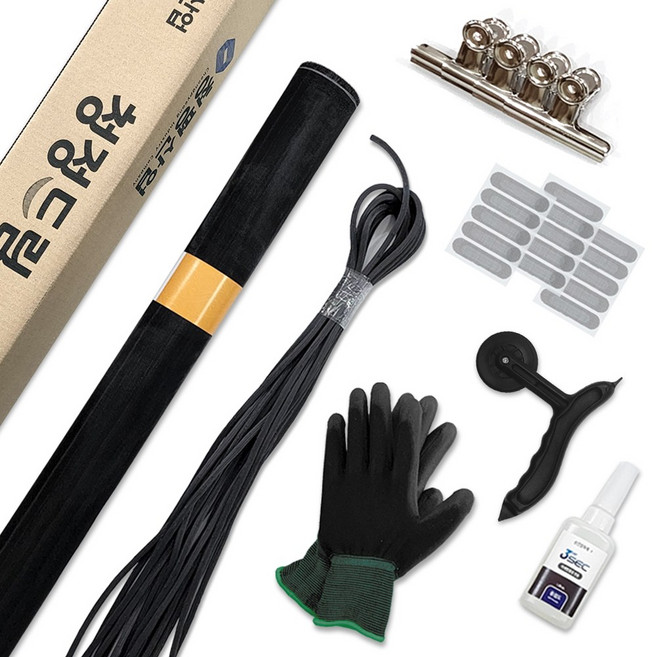 미세촘촘 마이크로방충망 10M 세트, 1개