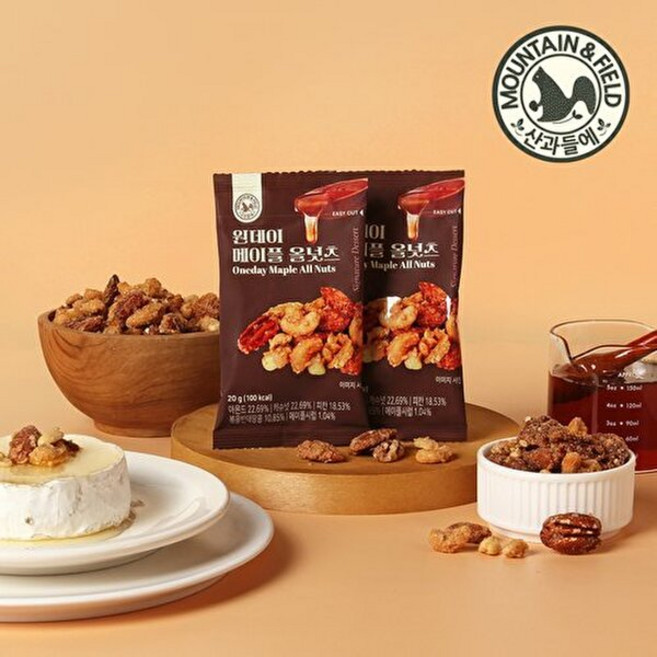 산과들에 원데이메이플올넛츠x20봉