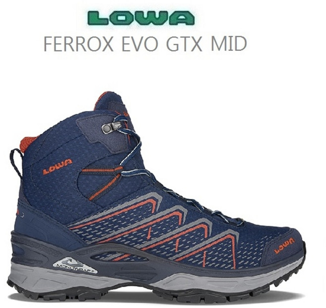 로바 페록스 EVO GTX MID (네이비 러스트)