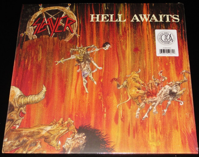 (수입 LP) Slayer: Hell Awaits Edition LP White Vinyl Record 2026 PHD UK NEW, (수입 LP) Slayer: Hell Awaits Li
