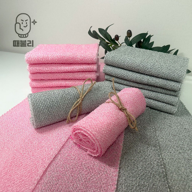 때불리 특허받은 국산 친환경 샤워타올 때수건 때타올, 1개, 1개입, 소프트 때타올 핑크