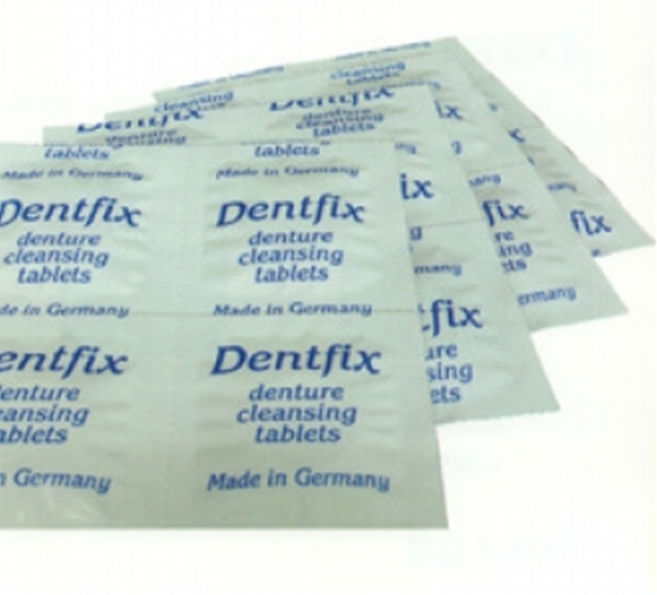 의치 틀니 세정제 32정 치열교정기 세척 프라그제거 텐트픽스, 1개