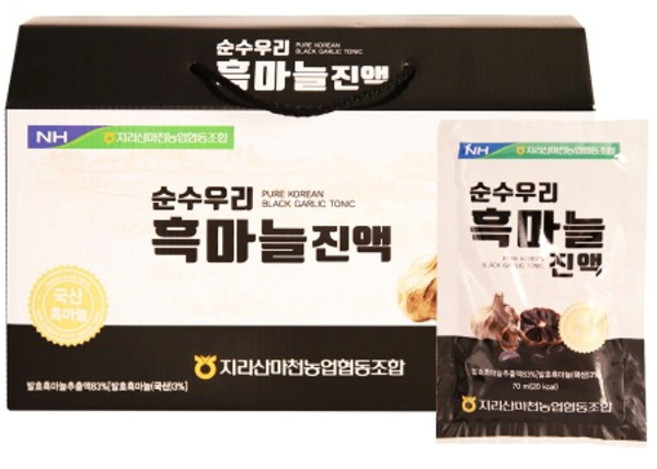 마천농협 순수우리 흑마늘진액 캐리어타입, 1개, 70ml