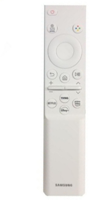 삼성 정품 KQ85QD63AFXKR 사용 TV 화이트펄 리모컨 (다기능 건전지 사용)