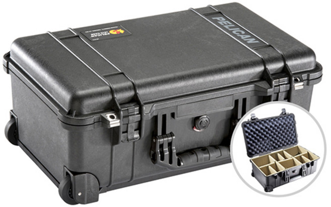 펠리칸 1535 WF 에어 케이스 호환 디바이더 세트, 펠리칸 1535 WF 블랙, 1개