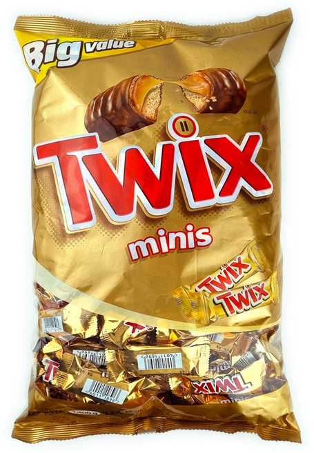 코스트코 마즈 트윅스 미니스 1400g 초콜릿 바 twix, 1.4kg, 1개