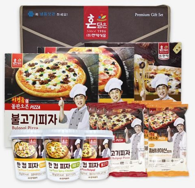 이경규의돌판오븐PIZZ(혼담은3호), 1개, 450g