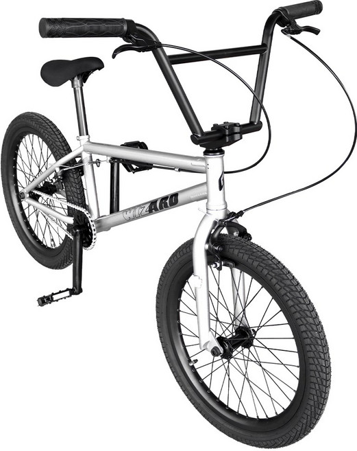 [지멘스자전거]BMX 가벼운 크로몰리 차체 선수용 자전거 위저드 20인치, 146cm, 1개, 위저드20(크롬)_완전조립 및 테스트