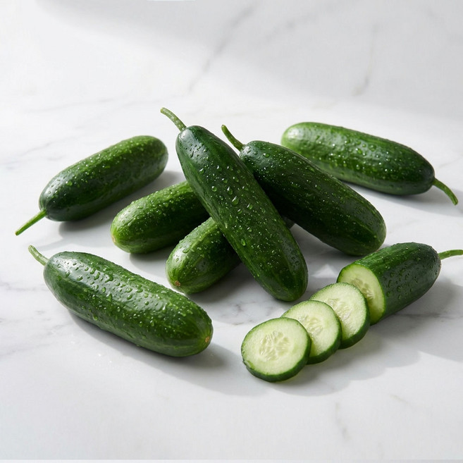 국산 미니오이 500g 1kg 1.5kg 2kg 작은오이 꼬마오이 스낵오이 산지직송 선별발송, 1박스