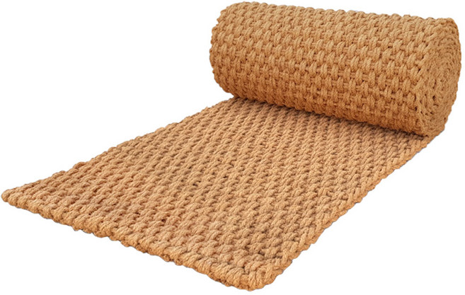 친환경 야자매트 길이 10m 두께 35mm 다양한사이즈 고품질코코매트 산책로 미끄럼방지 농막, 브라운, 1개