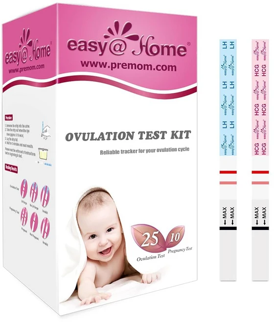 Easy@Home 배란 테스트 스트립 50개 및 임신 20개 콤보 키트(LH + HCG 20개)-패키지는 다양할 수 있습니다, 35 Piece Set, 1개 - 쿠팡