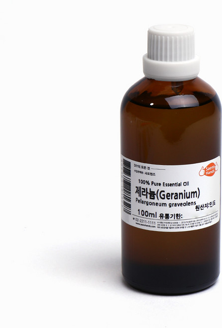 새로핸즈 천연 아로마 에센셜오일 제라늄오일 100ml, 단품