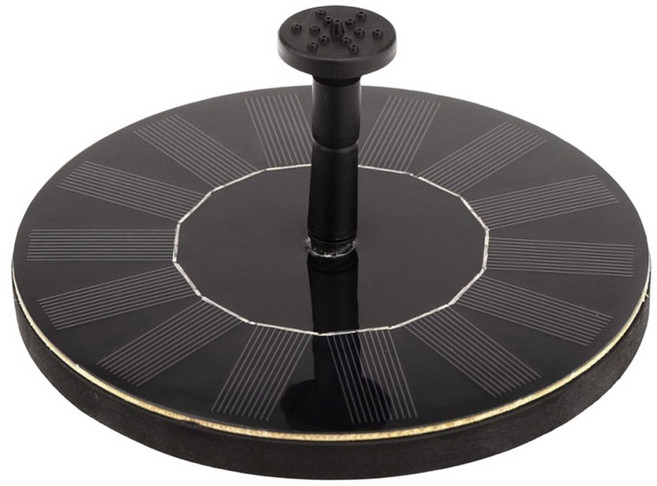 태양광 연못 정원 분수 펌프 태양열 여러 노즐이 있는 수영장 폭포 야외 플로팅 워터, A