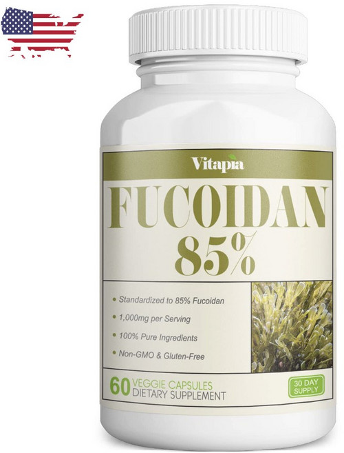 미국직배송 85% 후코이단 푸코이단 미역귀 추출물 60정 CHECKYOU, 1개