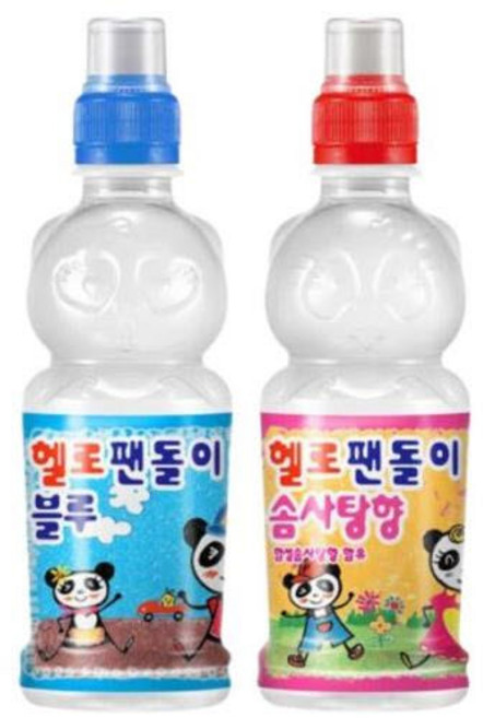 헬로 팬돌이 블루x12펫+솜사탕x12펫, 24개, 280ml