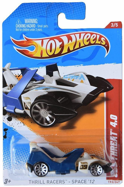 Matchbox Hot Wheels Jet Threat 4.0 Thrill Racers Space '12 3/5 [블루/화이트] 193/247