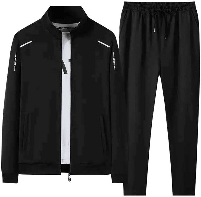 스몰더 남자 스탠다드 집업 트레이닝 세트