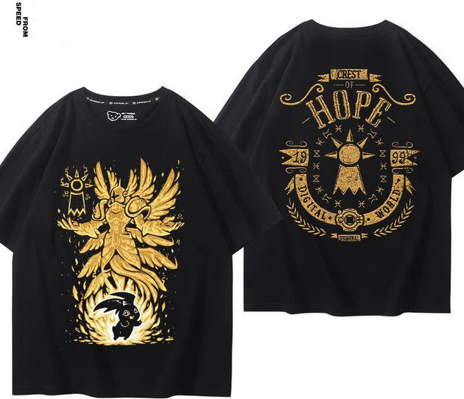 YAPOGI 디지몬시리즈 반팔 티셔츠