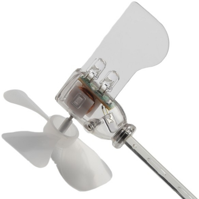 새로운 LED 교육 도구 풍력 발전기 빨간색 샘플 템플릿 가장 작은 터빈, 01 China Mainland