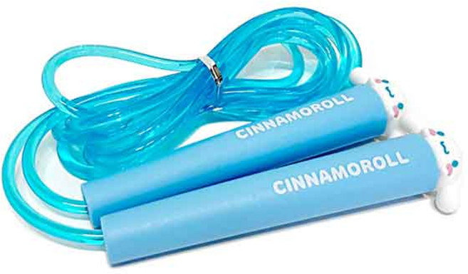 산리오 캐릭터즈 시나모롤 피규어 줄넘기, 스카이블루(시나모롤), 1개