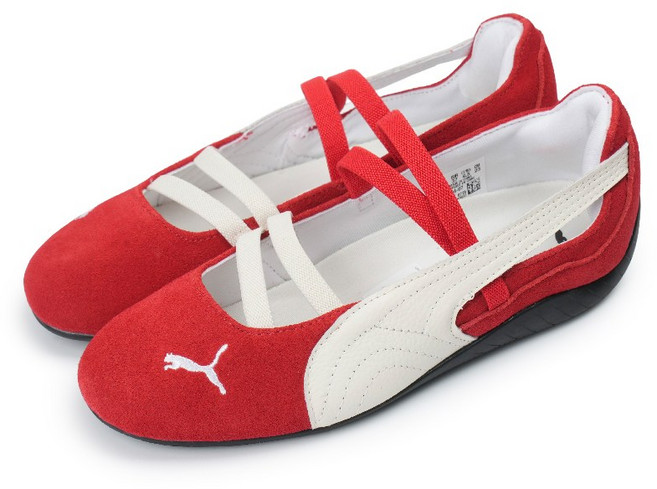 푸마 (W) 스피드캣 발레 폴 올 타임 레드 화이트 406334-07