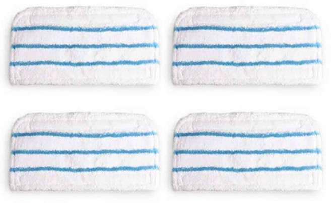 누심비 블랙엔데커 스팀청소기 호환 리필 걸레 4장, 4개입