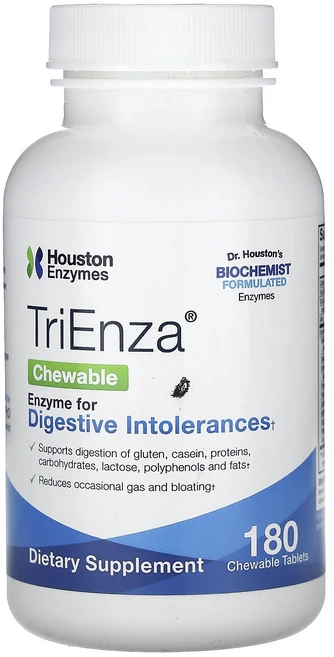 새해 첫좋은선물 Houston Enzymes TriEnza 츄어블 츄어블 180정 제대로 할인합니다, HoustonEnzymesTriEnza츄어블츄어블180, 1개 - 쿠팡