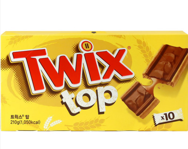 트윅스 탑 스니커즈, 210g, 7개