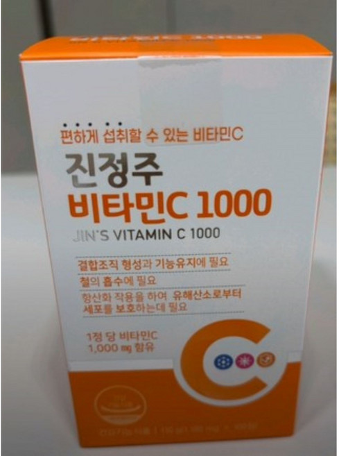 진약사몰 진정주 비타민C1000, 100정, 4박스
